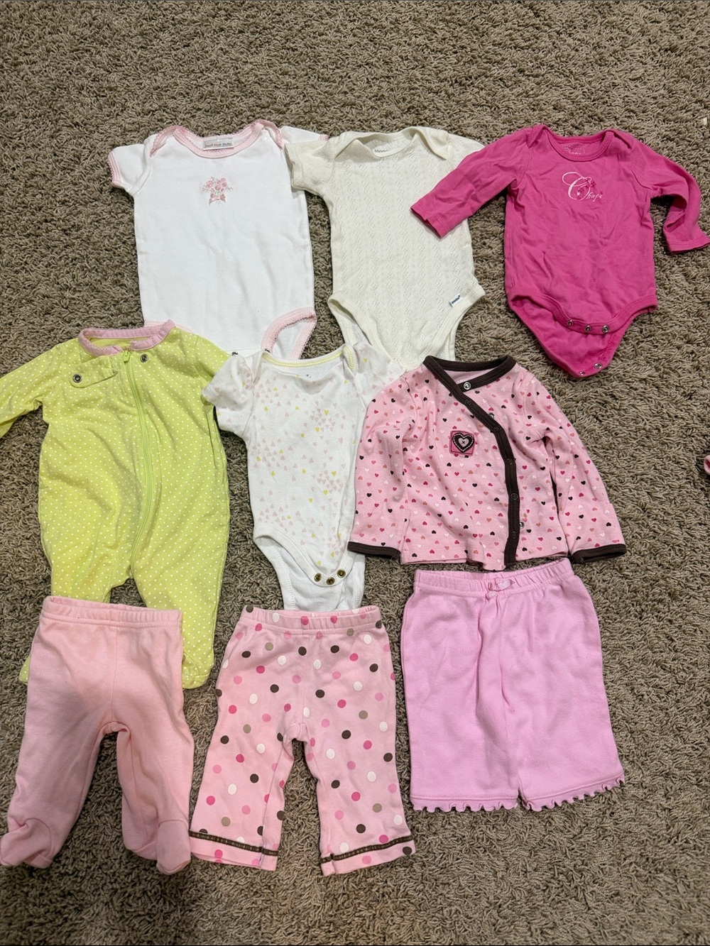 Newborn baby clothes bundle